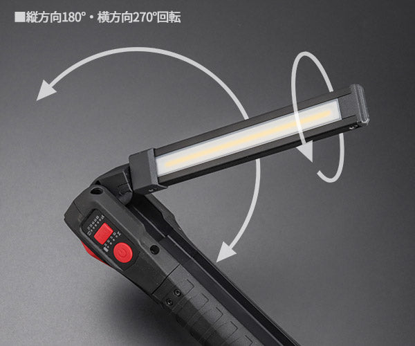 【ワケあり特価品】 (状態A) [26SS新商品] 日本正規品 テイクナウ 充電式 カラーマッチ LED作業灯 LEDワークライト 5色切替 CRI96+ Type-C充電 (WL4112)(6921585510972) TAKENOW