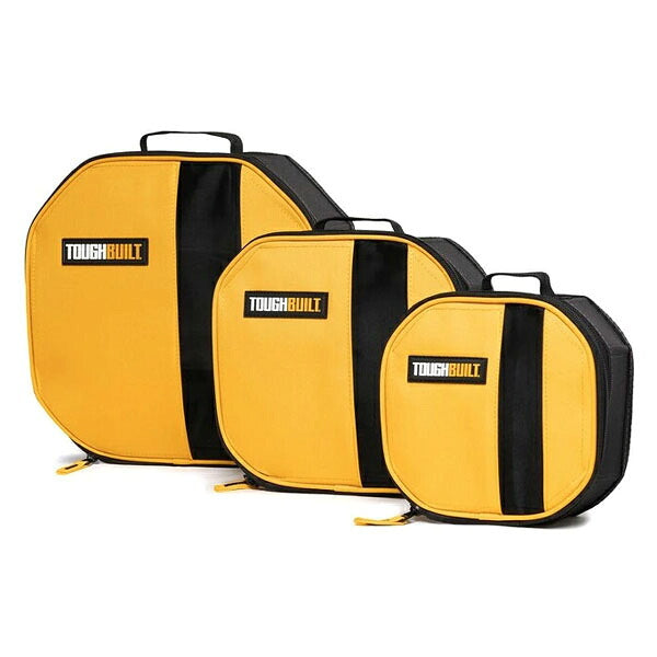 日本正規品 タフビルト ツールメイトソフトケース 3個セット 12in 9in 7in 可動仕切り メッシュ窓 工具箱 仕切り (TB-192-C)(856342005810) TOUGH BUILT