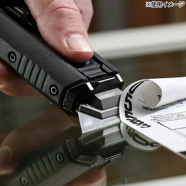 日本正規品 タフビルト スクレーパー＆ユーティリティナイフ 2in1 親指スライド切替 替刃5枚付 ペイント缶オープナー (TB-H4S5-01)(810023382324) TOUGH BUILT