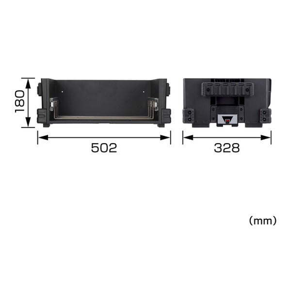 タジマ 工具箱 セフ引出しボックスL 下段 (TB-HBOXLL)(4975364361073) TAJIMA TJMデザイン