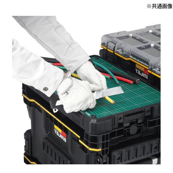 タジマ 工具箱用アクセサリー 工具ボックス用 リブ付ワークトップ(作業台) (TB-WT)(4975364361196) TAJIMA TJMデザイン