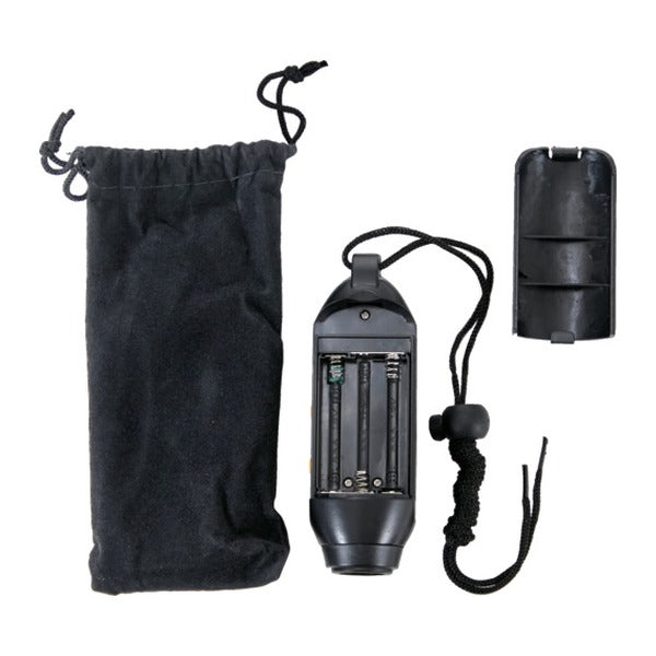 TRUSCO 電子ホイッスル ロック機能付 約125dB 3音色 収納ケース付 (TEWH-125)(4550414293872) トラスコ中山