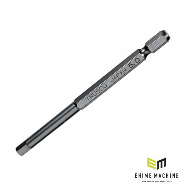 TRUSCO THBM-50 六角ビット 100L 5.0mm(4550414387823) トラスコ中山