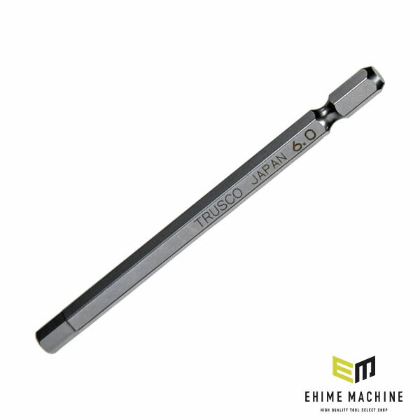 TRUSCO THBM-60 六角ビット 100L 6.0mm(4550414387830) トラスコ中山