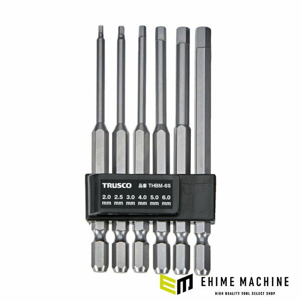 TRUSCO THBM-6S 六角ビットセット １００Ｌ(4550414387847) トラスコ中山