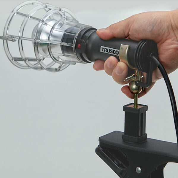 TRUSCO THRL-75J ＬＥＤハンドランプ 樹脂クリップ付 コード５Ｍ ７．５Ｗ(4550414309474) トラスコ中山