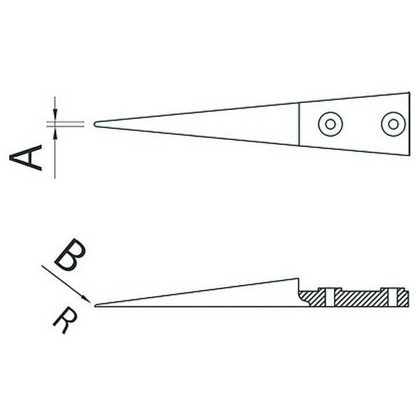 日本正規品 デュモン 先端チップ 黒ESD (TIP-4-ESD)(7640126713847) DUMONT