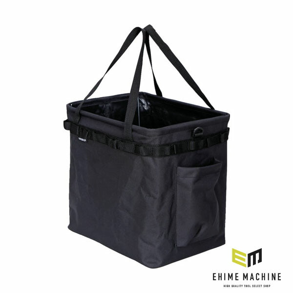 TRUSCO TOB350-BK-A ワンタッチバケット黒色 Ｗ３５０ＸＤ２６０ＸＨ３４０ｍｍ(4550414335138) トラスコ中山