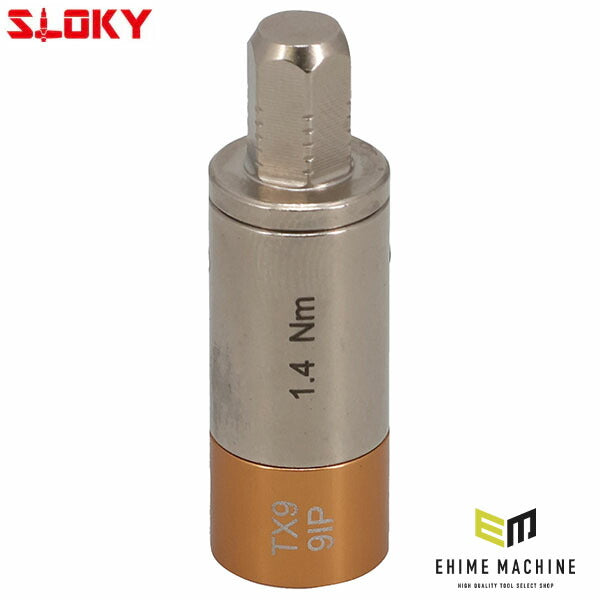スローキー トルクアダプター 1.4Nm (TOK-12-1.4-S)(4545301117041) SLOKY 精密トルク管理 過締め防止 1/4HEX対応