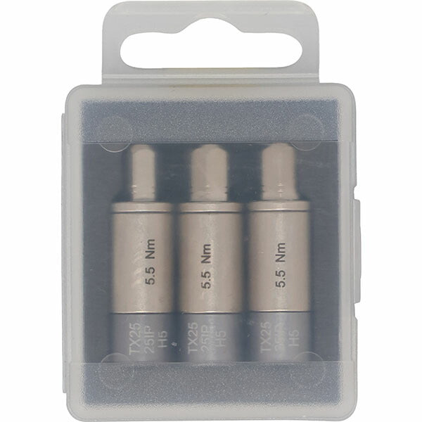 【9月の特価品/掘り出し市】スローキー 3本組トルクアダプター 5.5Nm TX25 (TOK-12-TX25)(4545301110769) SLOKY