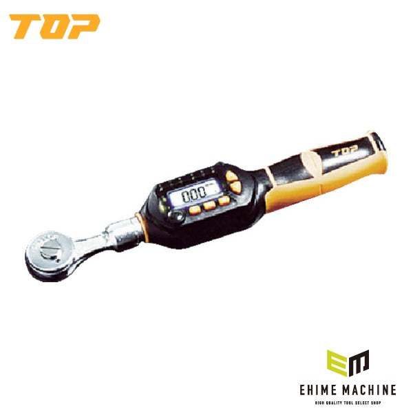 TOP ラチェット形デジタルトルクレンチ 調整範囲12～60N・m デジタル トルク管理 (DRH060-12BN)(4975180373472)トップ工業