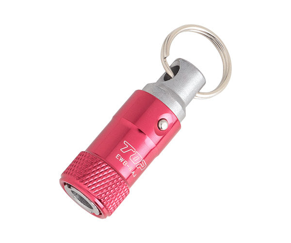 TOP ワンタッチ式ビットホルダー(リング付) レッド (EWB-R)(4975180933829) トップ工業