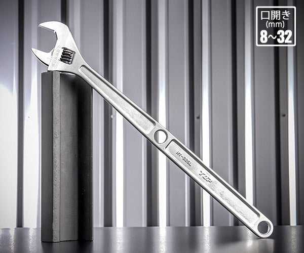 [26SS新商品] トップ工業 TOP 空調用モンキレンチ ロングエアワイド HY-32SL (4975180150509) TOP
