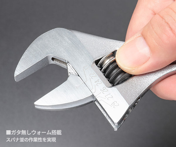 [26SS新商品] トップ工業 TOP 空調用モンキレンチ ロングエアワイド HY-32SL (4975180150509) TOP