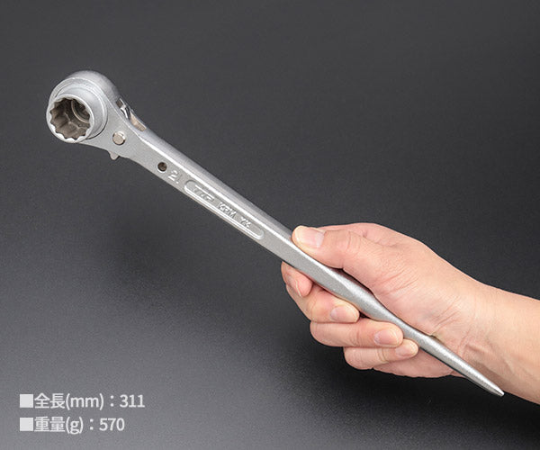 TOP タフガチャ KRM-17×21 曲げ強度4倍の極厚シノレンチ 新潟三条