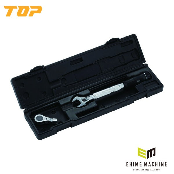 TOP モンキ形/ラチェットN形グリップ付トルクレンチセット トルク管理 (TS-50NTG-N)(4975180375803)トップ工業