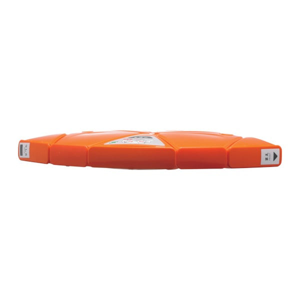 ミドリ安全 防災用折りたたみヘルメット フラットメット2 TSC-10N オレンジ 厚さ3.3cm 国家検定合格品 日本製 (TSC-10N-OR)(4548890471167) MIDORI ANZEN