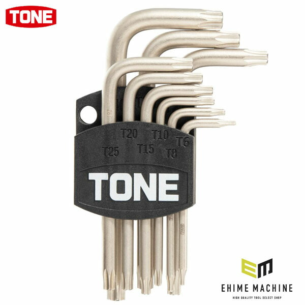 TONE トルクスL形レンチセット 9点セット (TXLN900H)(4953488417685) トネ