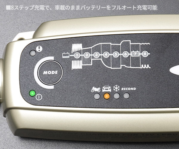 日本正規品 CTEK フルオートバッテリーチャージャーu0026メンテナー WCMXS5.0JP バイクモード 自動車モード搭載 日本仕様100V
