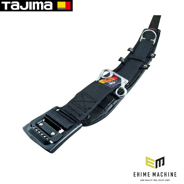タジマ ワークポジショニング用胴当てベルトカーブ アルミワンフィンガーバックル黒 Sサイズ (WCXD1-ABCS)(4975364264961) TAJIMA TJMデザイン