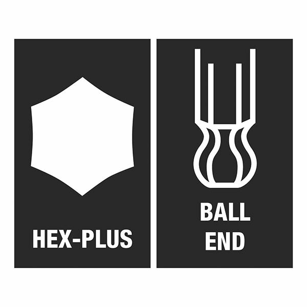 日本正規品 ヴェラ 2.5/175mmBall Hexドライバービット･両頭 (002936)(4013288000545) ベラ Wera