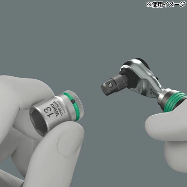 【7月の特価品】日本正規品 Wera Zyklop Mini 4 ビットラチェットヘッド 6.35mm(1/4) 全長50mm 60歯 (003662)(4013288234650) ヴェラ ベラ