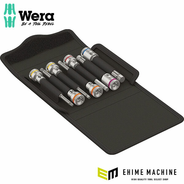 日本正規品 ヴェラ 3/8DR6本Hex･Torxビットソケット(自転車用) (004176)(4013288220622) ベラ Wera