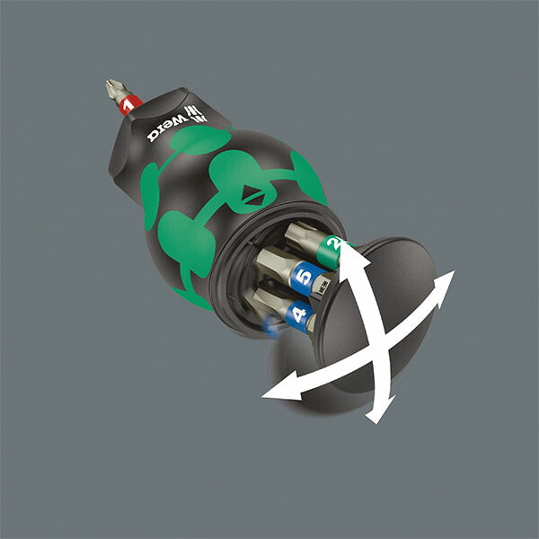 日本正規品 ヴェラ (Hex Torx)スタビードライバー(ラチェット) (004185)(4013288221162) ベラ Wera