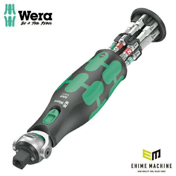 日本正規品 Wera 004282 8009 Zyklop ポケットツールセット インチサイズ 13点セット 9.5mm首振りラチェット&6.35mm 12ピースビット 05004282001 ヴェラ ベラ