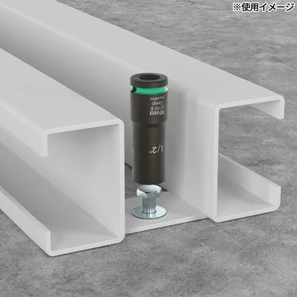 日本正規品 Wera ZYKLOP ディープインパクトソケット 9.5sq.(3/8) 14mm 全長63mm (005555)(4013288233134) ヴェラ ベラ
