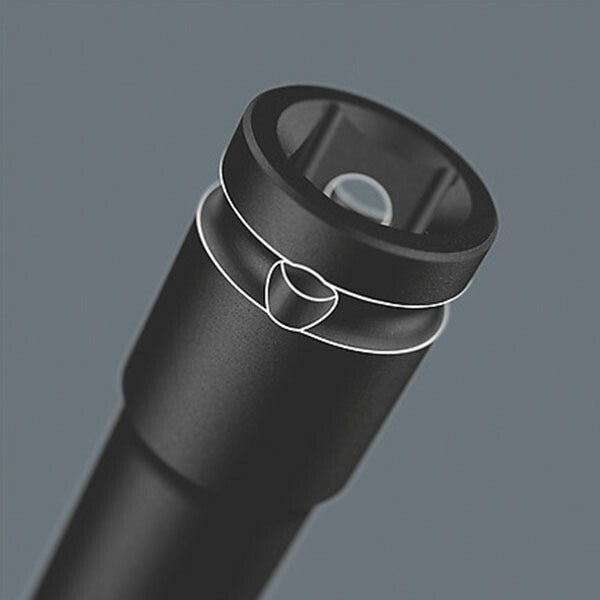 日本正規品 Wera Impaktor ディープインパクトソケットセット レール付 9.5sq.(3/8) 10点 10~24mm (005590)(4013288233554) ヴェラ ベラ