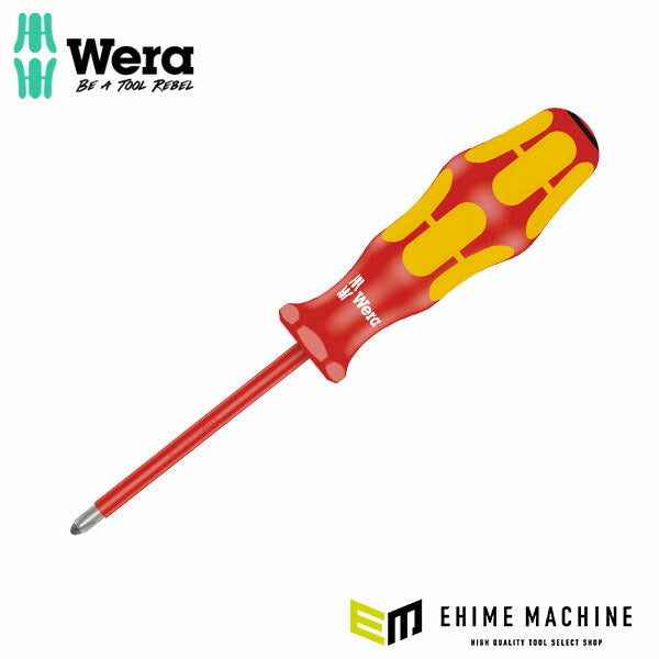 日本正規品 ヴェラ #1x 80mm (Pozidriv)ドライバー(絶縁) (006162)(4013288029836) ベラ Wera