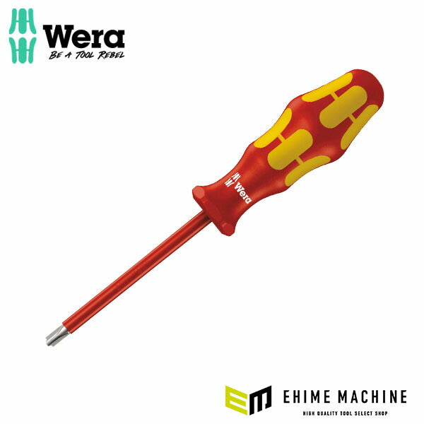 日本正規品 ヴェラ #1x 80mm (PlusMinus)ドライバー(絶縁) (006380)(4013288102614) ベラ Wera