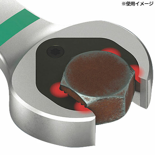 日本正規品 Wera Joker コンビネーションレンチセット ロング ラチェット ケース(ポーチ)付 5点 8~19mm (020380)(4013288233370) ヴェラ ベラ