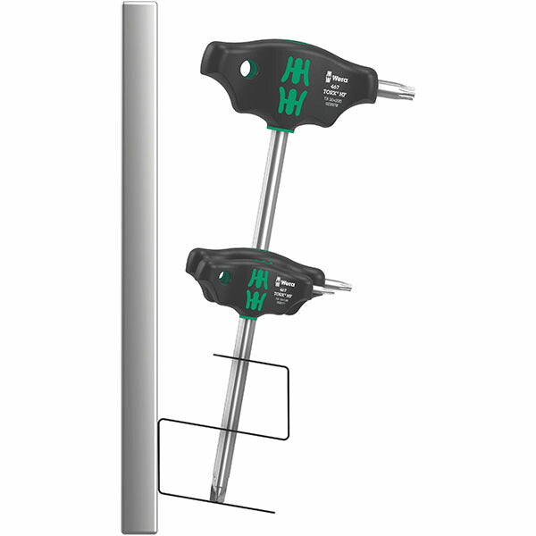 日本正規品 ヴェラ 7本組T型レンチセット TX メタルラック付 (023456)(4013288221728) ベラ Wera