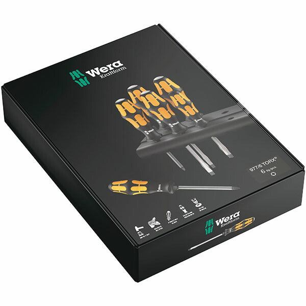 日本正規品 ヴェラ 6本組チゼルドライバーセット （TX) (024410)(4013288094803) ベラ Wera