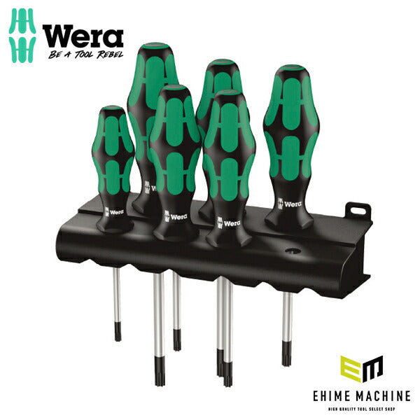 日本正規品 Wera 028062 367/6 トルクスドライバーセット 6本組 ホルダー付 05028062001 ヴェラ ベラ