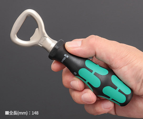 【7月の特価品】Wera 030005 クラフトフォームハンドル ボトルオープナー 05030005001 ヴェラ ベラ