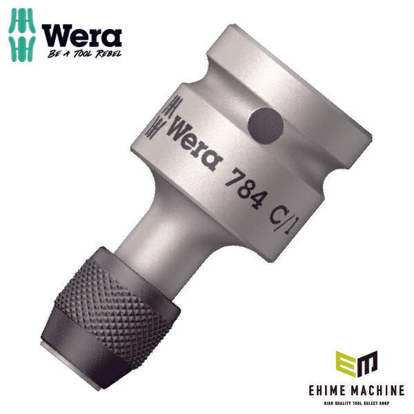 日本正規品 Wera 042760 784 C 1/4"Hex-1/2"DR クイックチェンジアダプター 05042760001 ヴェラ ベラ