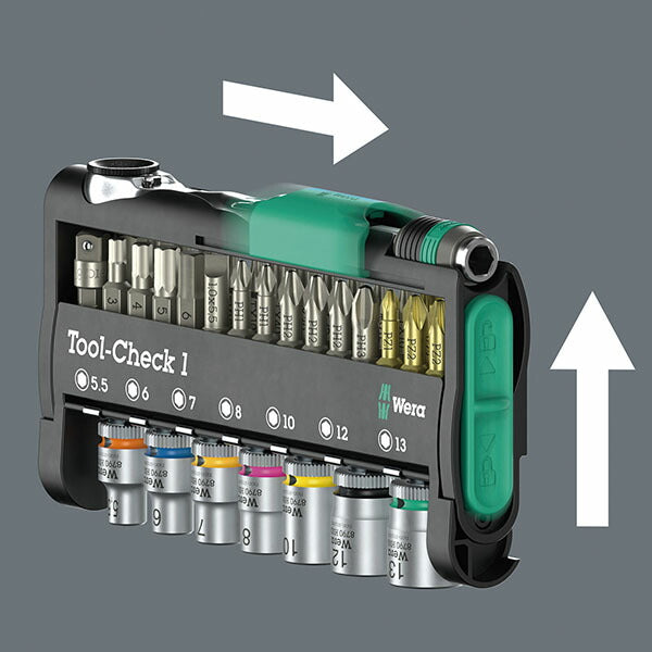 日本正規品 ヴェラ ツールチェック 1 38点入 (049050)(4013288234889) ベラ Wera