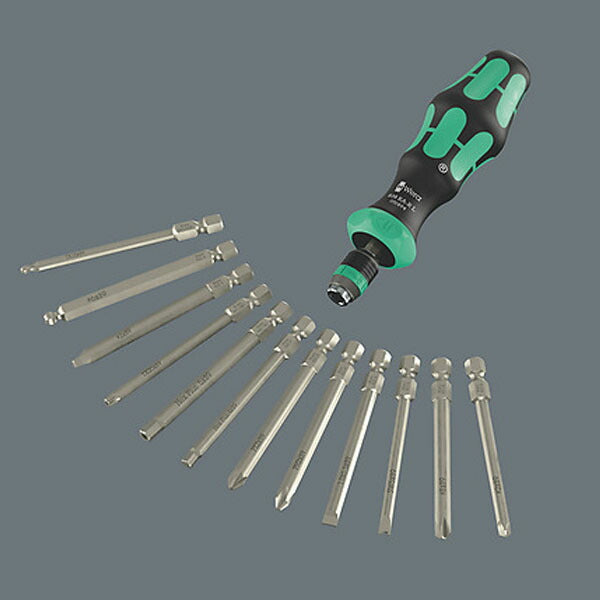 日本正規品 Wera 051494 1/4DR HEX ビットラチェットドライバー ラピダプター搭載 (4013288233608) ヴェラ ベラ