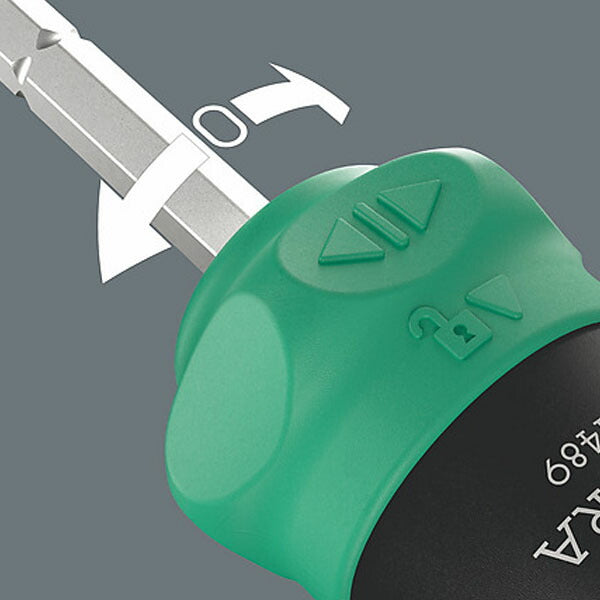 日本正規品 Wera 051519 ラチェット式ドライバー クラフトフォーム コンパクト 28 RA 1 ビット6本付 (4013288234032) ヴェラ ベラ
