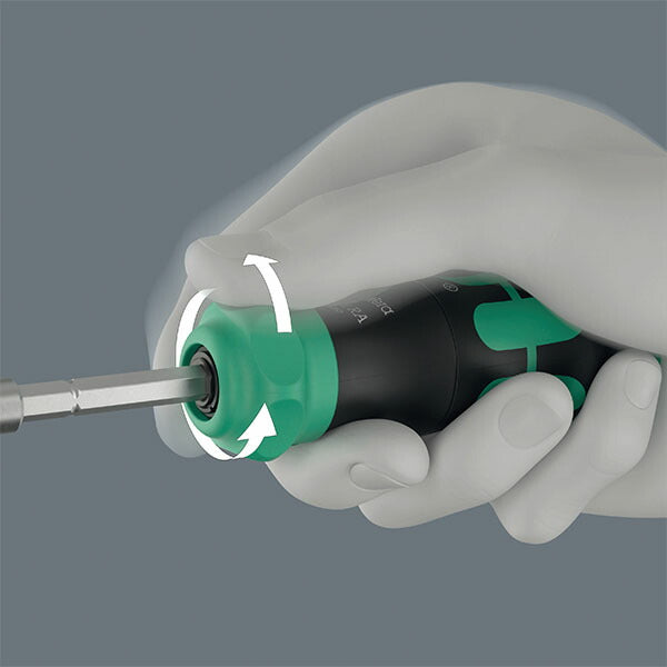 日本正規品 Wera ラチェット式ドライバービットセット ポーチ入 6.35mm(1/4) ビット6本収納 (051520)(4013288234049) ヴェラ ベラ
