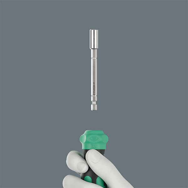 日本正規品 Wera ラチェット式ドライバービットセット ポーチ入 6.35mm(1/4) ビット6本収納 (051520)(4013288234049) ヴェラ ベラ