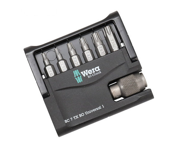 日本正規品 Wera 056158 BC 7 TX BO Universal 1 イジリ止めトルクスドライバービットセットホルダー付 7点セット 05056158001 ヴェラ ベラ