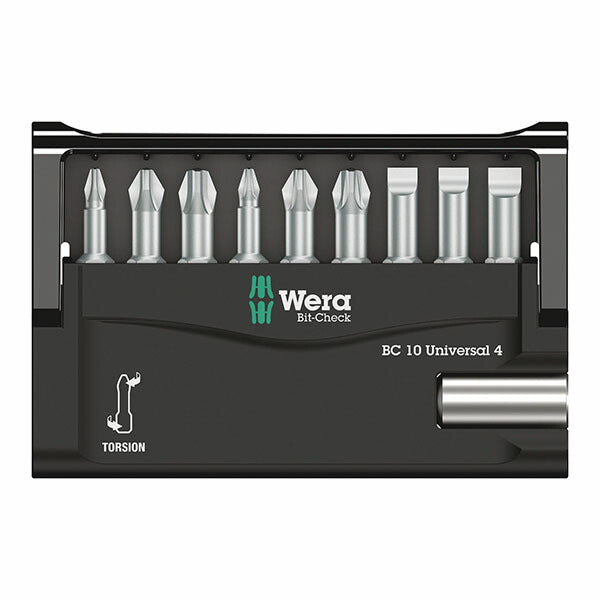日本正規品 ヴェラ ビットチェック ビットセット #4 10点 (056159)(4013288033758) ベラ Wera