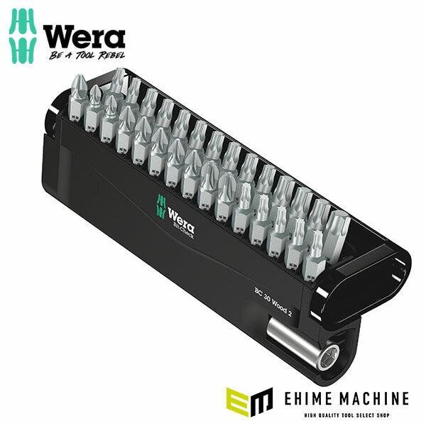 日本正規品 ヴェラ ビットチェック ビットセット 木工用2 30点 (057432)(4013288179845) ベラ Wera