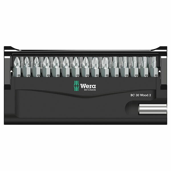 日本正規品 ヴェラ ビットチェック ビットセット 木工用2 30点 (057432)(4013288179845) ベラ Wera