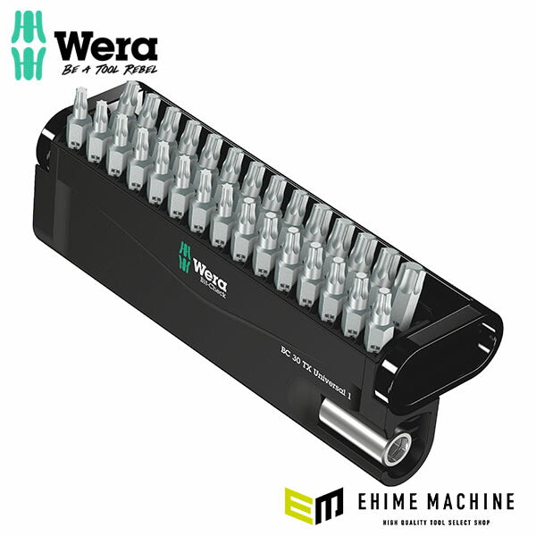 日本正規品 ヴェラ 30本組 ドライバービット (057908)(4013288163820) ベラ Wera