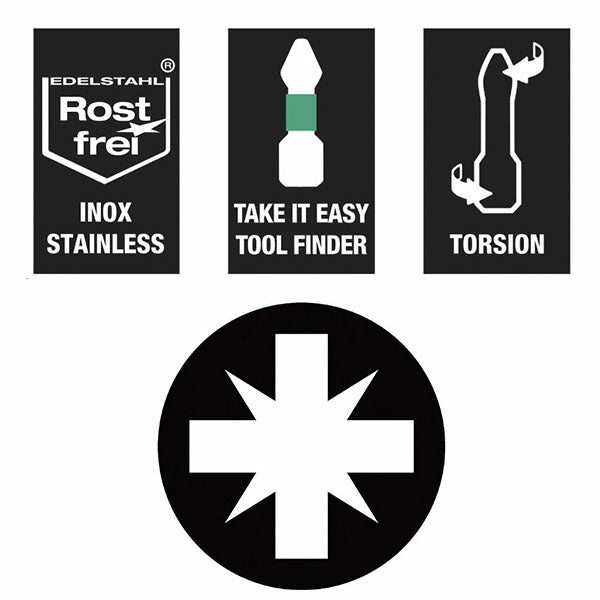 日本正規品 ヴェラ PZ2x25ドライバービット(ステンレス) (071021)(4013288111029) ベラ Wera